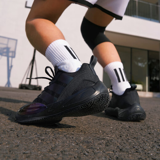 阿迪达斯 （adidas）XNOBURST透气缓震回弹团队款实战篮球鞋男鞋子新款adidas 白色/绿荧光/灰色(KK3527) 40 245mm