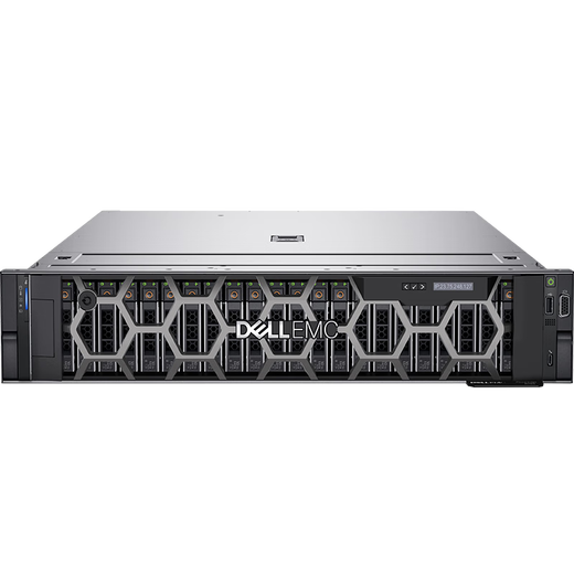 Dell (DELL) R750XS 2U rack server host Linux storage server computer host custom 2 [Silver 4310 12 cores 2.1] double electric power 64G480G enterprise 3*4T enterprise H755