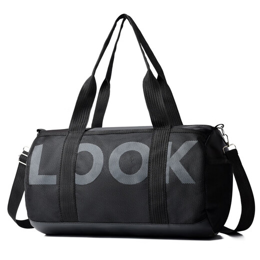 
Lightweight gym bag men swimming waterproof travel bag women short distance large capacity business trip hand luggage bag sports crossbody black