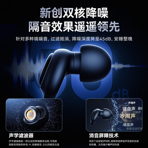Kanou earplugs, anti-noise sleep aid, special super soundproof medical silicone, strong noise reduction, professional artifact for snoring, painless side sleeping, no ear damage, mute headphones suitable for Xiaomi, sleep well all night, silent black, soundproof and washable, soundproof and noise reduction丨dual use for sleep and work