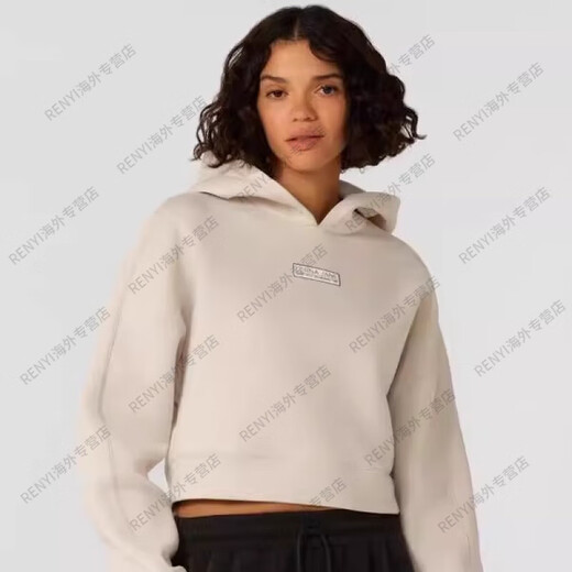 
LORNA JANE running series sports shirt sweater short hooded night running fitness casual women J official flagship authentic ivory white XXS