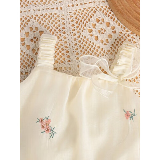 Xier girls dress summer 2026 new style baby princess dress summer dress one baby one year old dress girl (skirt + hat) 73cm