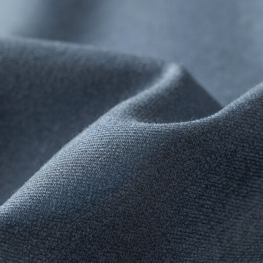 YOUNGOR shirt men's autumn and winter young men's long-sleeved shirt wool blended fabric solid color shirt combination blue plain VLQW119708HBA 41