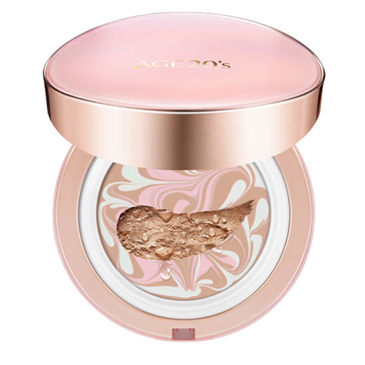 Aekyung Age 20 s Aekyung Air Cushion Three Sera Flower Pink Gold Hydrating Moisturizing #13 Concealer Lasting Makeup Birthday Gift for Women