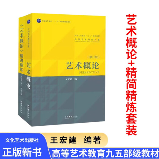 艺术概论王宏建修订版艺术学基础理论知识教材入门教程336考研硕士中戏611/北京电影学院701北电/中国传媒 中国美术简史2010