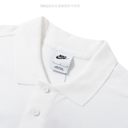 耐克（NIKE）POLO衫女短袖夏季翻领T恤宽松五分袖纯棉透气运动装 粉色FN3895-675 宽松纯棉 S 100-120斤(建议买小一码)