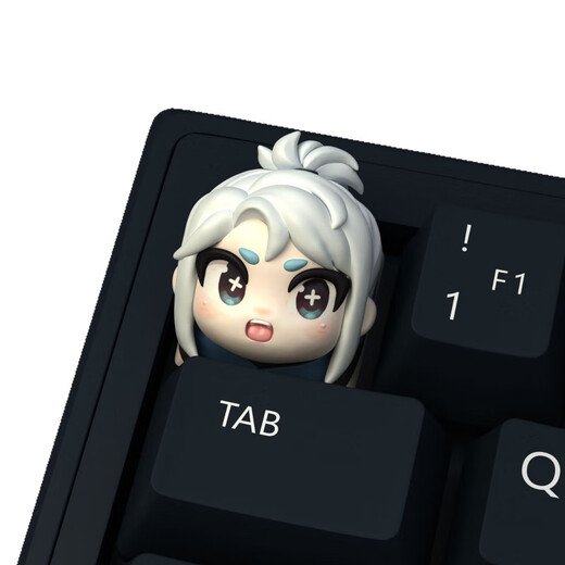 Zhiku Fearless Contract Keycap Peripheral Sage Dusk Butterfly Game Nanny Keycap Resin Mechanical Keyboard Personalized Customized Hatsune Miku Keycap 1