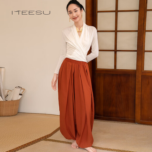 Meisu Yoga Wear Suit for Women 2025 New Style Autumn and Winter Loose Yoga Pants Pilates Suit Tops + Pants Colors Can Be Mixed and Ordered Remarks S S