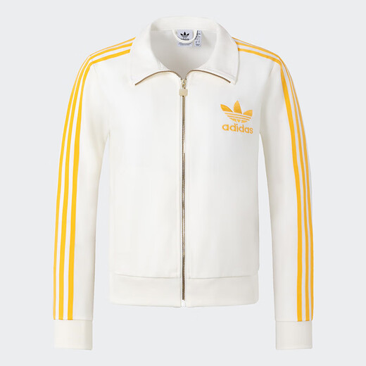 阿迪达斯 （adidas）三叶草女装 运动服跑步健身训练外套时尚潮流翻领休闲夹克上衣 JZ4337 XXS