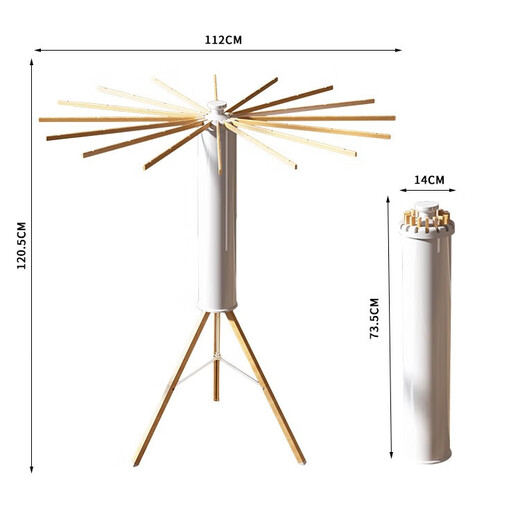 Good wife octopus-style clothes drying rack floor-standing household balcony drying clothes quilt artifact is convenient for storage and does not take up space