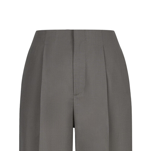 
LESS 2025 summer new straight cut trousers 2P4E13660 367 deep tea green L