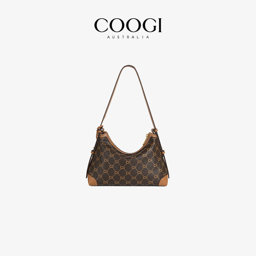 
COOGI Bag Women's 2025 Brand Light Luxury Ladies Bag Birthday Chinese Valentine's Day Gift for Girlfriend and Wife Coffee Color