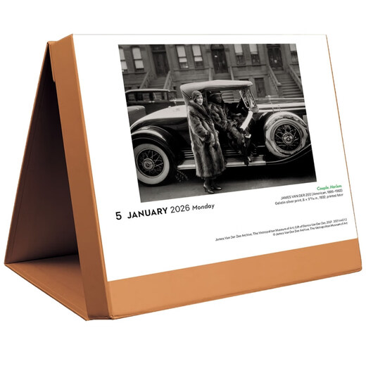 大都会艺术博物馆 2026年艺术台历 每日一页可撕 英文原版进口周边 新年礼品书 Art: 365 Days of Masterpieces 2026 Day-to-Day