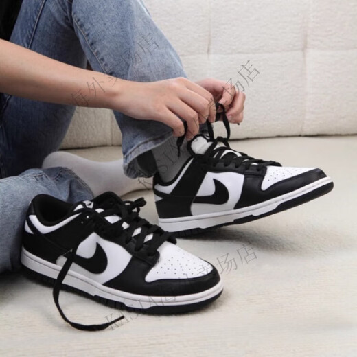 
Nike (NIKE) Dunk black and white panda couple trendy sports and casual low top shoes DD1391-100 DD1503-101 Counter 40 Buyer show