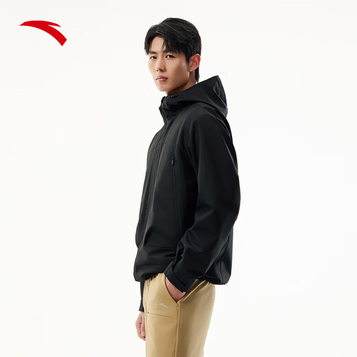 ANTA Zero Pressure Shell丨Woven Sportswear Jacket Men's Winter New Three-Proof Casual Jacket Commuting Top