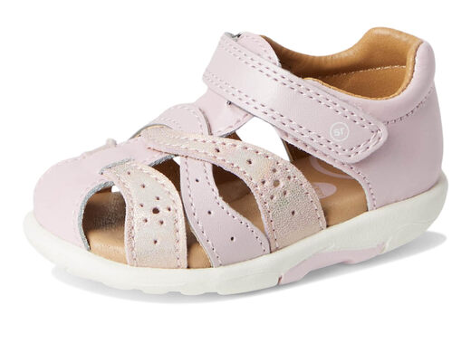 Stride riteStride Rite Unisex Kids SRT Xena Sandal, Pink Pink 6 Wide Little Kid