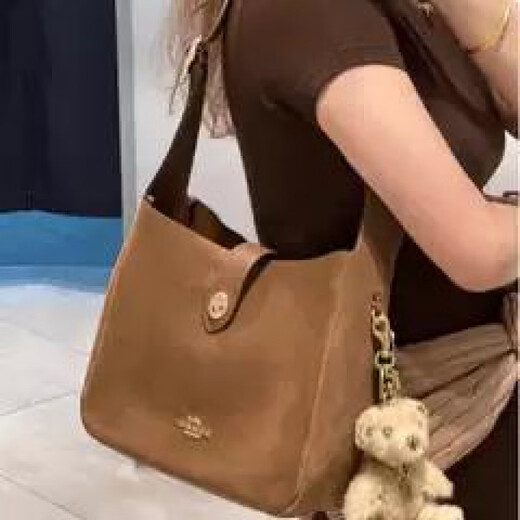 蔻驰（COACH）Coach蔻驰新款哈德利Hadley单肩包斜挎流浪包包水桶包官 5.小号草编