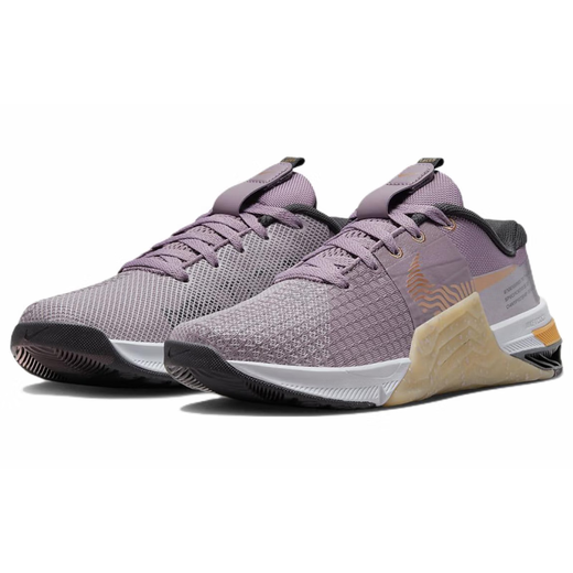 NIKE Metcon 8 Premium shock-absorbing, non-slip, wear-resistant low-top training shoes for women, gray 36