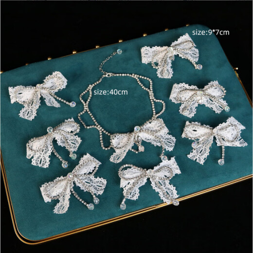 Zi Jiafu New French Bridal Veil Super Fairy Lace Bow Ribbon Headdress Feeling Wedding Dress Travel Photography Accessories Veil Beige