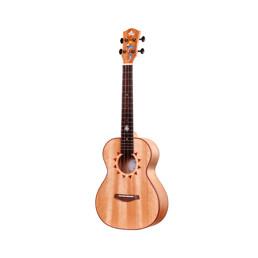 Ajima AJIMA full single ukulele adult female small guitar A2 children beginner ukulele 26 inch wood color A2 full single
