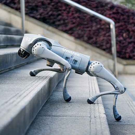 Yushu (Unitree) Voice AI Model Robot Dog Go2 Elektronischer Hund Verkörperte Intelligenz Begleitung Bionischer Begleiter Roboter Vierbeiniger Roboter Hund Go2-pro+ Fernbedienung