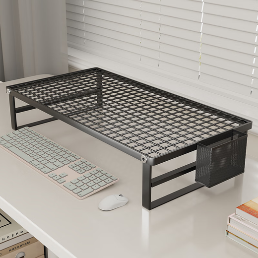 Wang Xingheyue Support d'ordinateur portable Base de refroidissement Support de gril de barbecue Support de table élévatrice de bureau à domicile Support de bureau suspendu Dortoir Table élévatrice Support de support de refroidissement en fer Noir Moyenne Grande Taille Luxe Pliable 13-15,6 pouces pour ordinateur portable