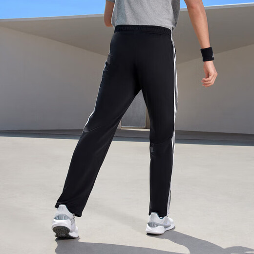阿迪达斯（adidas）男裤 春季新款运动裤跑步经典健身训练舒适透气休闲针织长裤 EI9761 M