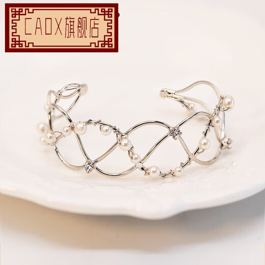 CAOX bracelet forest style Internet celebrity bracelet pearls and stars girl bracelet Japanese and Korean simple rose gold jewelry gold