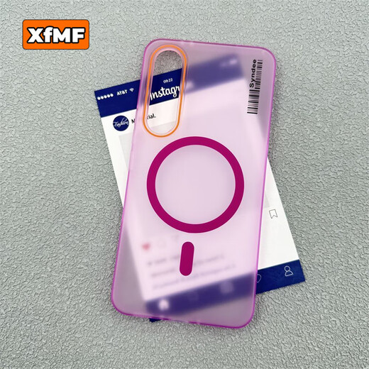 
XFMF advanced sense dopamine suitable for Meizu 21 skin feeling high-end ins wind magnetic absorption ultra-thin mobile phone case Meizu 21Pro anti-fall frosted contrast color barcode translucent hard shell for men and women [transparent white] magnetic absorption-PC soft sand skin feeling shell Meizu 21 Pro