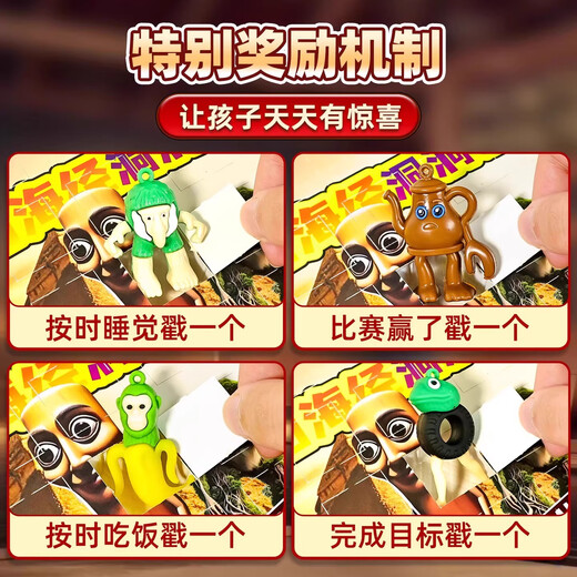 Zozx Shanhaijing Dongle Американская иностранная AI Blind Box 120 Draw Toys Poke Le Wooden Stick Man Детский студенческий приз 120 Cave Mountain Seajing + Big Doll + Card