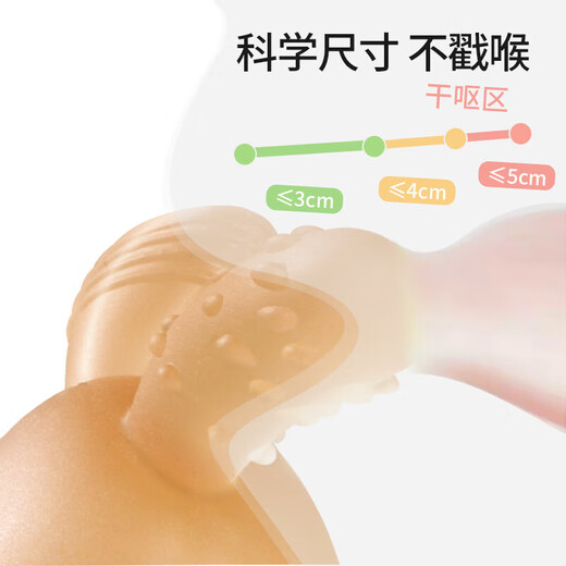 Carrot Rabbit Teether, Baby Teething Stick, Baby Food Grade Silicone Liquid Chew Toy, Anti-Eating Hand Toy, Soothing Device, Carrot Rabbit - Blue, 1 Pack + Storage Box + Anti-chain, Full Silicone, High Temperature, Ultraviolet Sterilizable