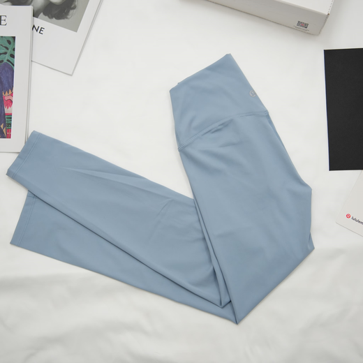 Lululemon nine-point yoga pants Align series Pilates women's high-waist fitness running sports outer trousers black M (6) 100-115Jin Jin equals 0.5 kg