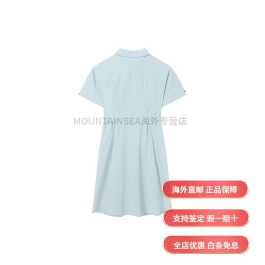 Fila Emerald Serie Solid Color Fashion Loose Casual Polo Hals kurzärärmiges Kleid für Frauenstil Dreamwachen Grüne Mode Traumwachen grün 3xl