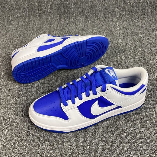 Nike (NIKE) NiKEDunk white and blue retro men and women casual sports shoes couple trendy DD1391-401 40.5