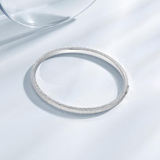 Chao Acer platinum bracelet for women PT950 open bracelet for girlfriend, price of 1250 yuan, 10.55g, diameter about 5.8cm