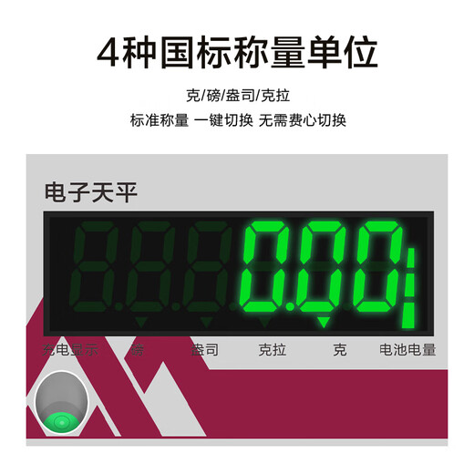 Xiangshan electronic balance scale 0.01g high-precision electronic scale gram analysis balance gold jewelry scale 0.01g with windshield weight (please calibrate before use)