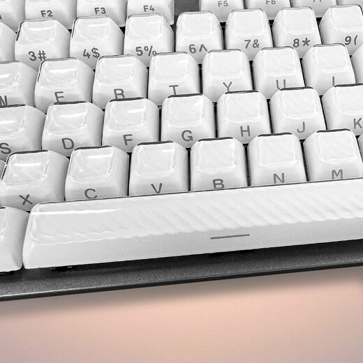 Logitech K845 Mechanische Tastatur Backstreuit Wired Keyboard Game E-Sporttastatur Tee Green und Rotachse Keyboard DIY Keycap Office-Tastatur und Maus-Set in voller Größe 104 Tastatur K845-Weiß Magic Wave Crystal Keycap Qing-Achse