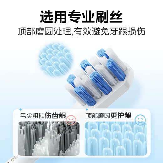Midea electric toothbrush head TYWR1 adapts to YM502/YM6pro/YM3/S1PX/YS7 brush heads*2