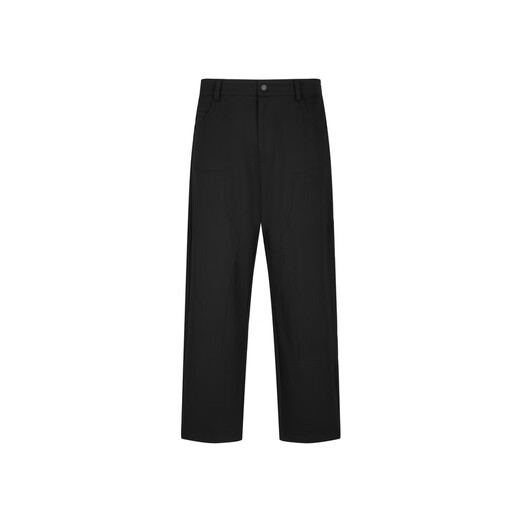 Sketch men's clothing 2024 autumn new product straight pants casual trousers loose 9O8E12210 001 black L
