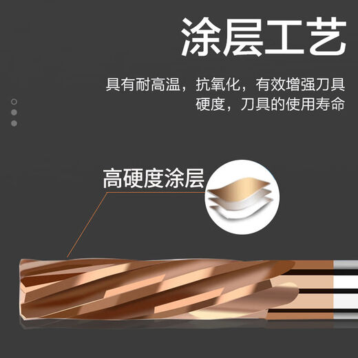 65-degree coated tungsten steel reamer alloy crane high-precision spiral reamer non-standard decimal point straight groove crane machine Coated spiral 695 blade length 35 total length 706 blade tolerance 00005