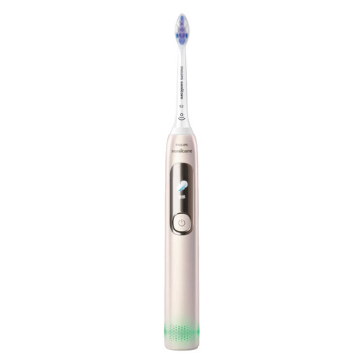 Philips Adult Voice Wave Vibration Diamond 7 Serie Elektrische Zahnbürste HX3792 Elektrische Zahnbürste Intelligente interaktive Bildschirmfrequenzwandler -Kaugummi -Schutz HX3892 Shuguang Gold + 4 Pinselkopf + Box + Rack