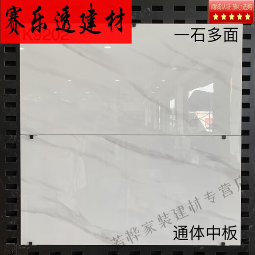 赛乐透【优等品】广东佛山瓷砖400x800全瓷通体大理石中板客厅厨房卫生 K9221