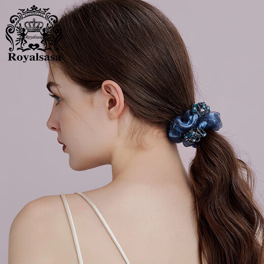 Royal sasa royal salsa hair accessories hair band beaded head flower handmade head jewelry hair rope coil hair head rope large intestine circle