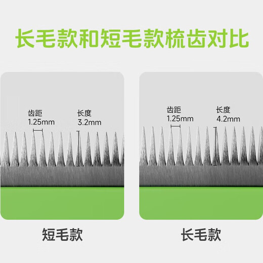 FURminator comb dog dehairing comb to remove velvet hair, clean and remove floating hair, Labrador German Shepherd Short-haired Dog, Extra Small