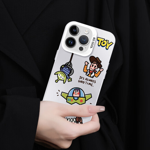 Bus Light Year Mobile Case Apple 16promax Huawei Pura70 Anime Toy Story peripheral three-eyed monster GMM1477 Bus Light Year-Silver-Contrast Color Energy Case Xiaomi 15