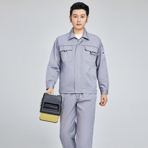 SMVP夏季防静电短袖套装薄款工作服长袖电子车间涤棉劳保服男女汽修厂 橘红色短.袖上衣 9902 S 160