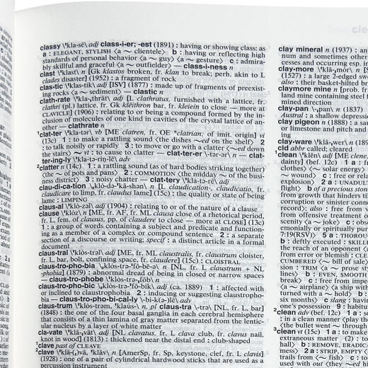 英文原版韦氏英英词典Merriam-Webster's Collegiate Dictionary