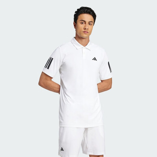 阿迪达斯 （adidas）男装 时尚百搭舒适透气运动休闲翻领POLO衫短袖T恤 IN6629 JE0412 M