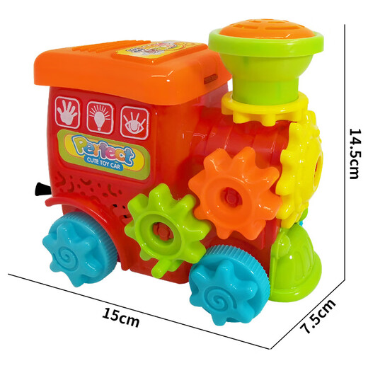 Racing en ligne de ligne, voiture de clôture Huili, locomotive à tir de ligne, étal de marché de nuit pour les jouets pour enfants, locomotive brillante à tir de ligne