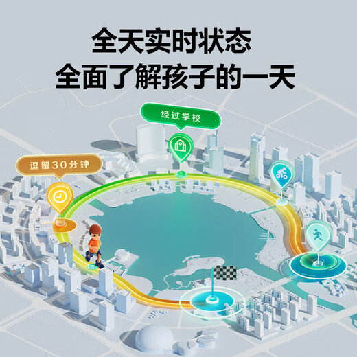 Little Genius Z6pro Phone Watch Children Boys Girls Gift Z6pro Junior Edition Positioning Body Temperature Monitoring Z6pro-Juvenile Edition Cha Jinbai